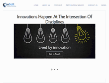 Tablet Screenshot of esoft.co.za